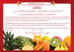 Risale-i Nur Yemek Duası